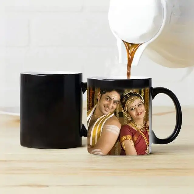 Personalized Black Coffee Mug