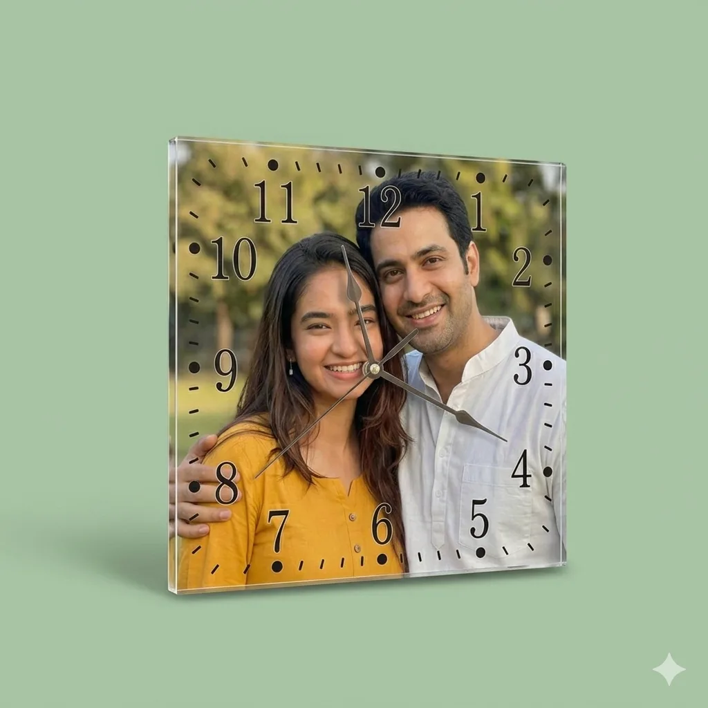 Custom Wood Wall Clock