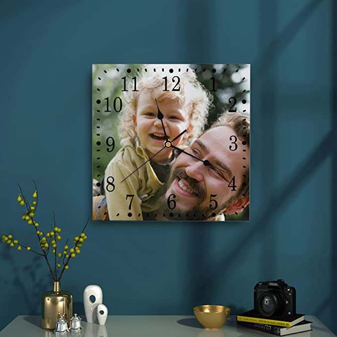 Custom Wood Wall Clock